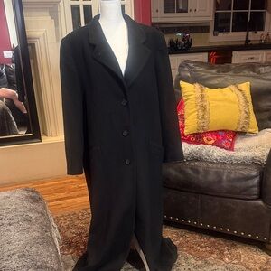Marvin Richards Black Trench Coat